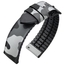 Hirsch John Performance Watch Strap Camouflage Gray Caoutchouc