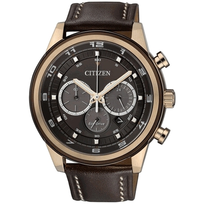 Citizen Eco-Drive Chronograph CA4037-01W Watch Strap 22mm
