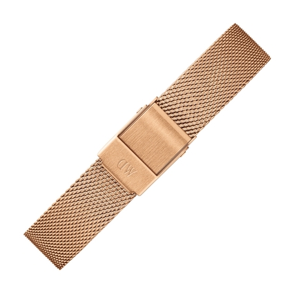 Daniel Wellington 14mm Petite Melrose Mesh Watch Bracelet Rosegold