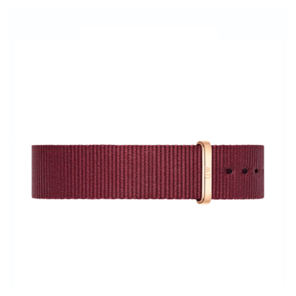 Daniel Wellington 18mm Classic Roselyn NATO Watch Strap Rosegold Buckle