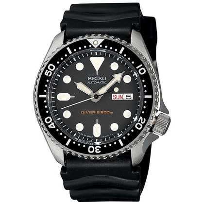 Seiko Diver Z22 Watch Strap SKX007K1 Black Rubber