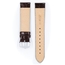 Hirsch Crocograin Watch Band Brown