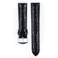 Hirsch Crocograin Watch Band Black