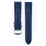 Hirsch Duke Watch Band Alligatorgrain Dark Blue