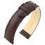 Hirsch Duke Watch Strap Alligatorgrain Dark Brown