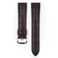 Hirsch Duke Watch Strap Alligatorgrain Dark Brown