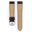 Hirsch Heavy Calf Water-Resistant Watch Band Dark Brown