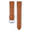 Hirsch Duke Watch Band Alligatorgrain Honey