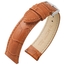 Hirsch Duke Watch Band Alligatorgrain Honey