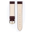 Hirsch Duke Watch Band Alligatorgrain Burgundy Red