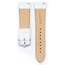 Hirsch Rainbow Watch Band Lizardgrain Weiss