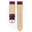 Hirsch Rainbow Watch Band Lizardgrain Burgundy