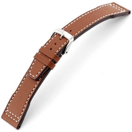 Rios Blizzard Watch Strap for IWC Calf Skin Cognac