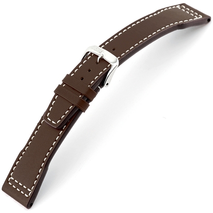 Rios Blizzard Watch Strap for IWC Calf Skin Mokka