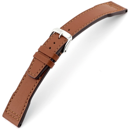 Rios Scirocco Watch Strap for IWC Calf Skin Cognac