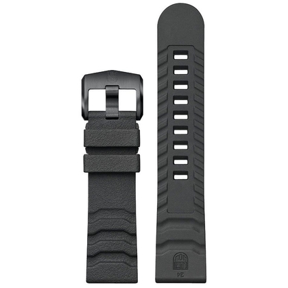 Luminox 3600 3800 Series Watch Strap Darkgray Caoutchouc 24mm - FP.3800.22B