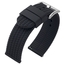 Racing Tyre Watch Strap Silicone Black