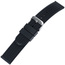 Racing Tyre Watch Strap Silicone Black