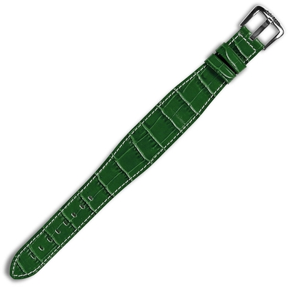 Locman Change Uomo Leather Watch Strap Green