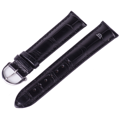 Maurice Lacroix Watch Strap Mississippi Alligator Black