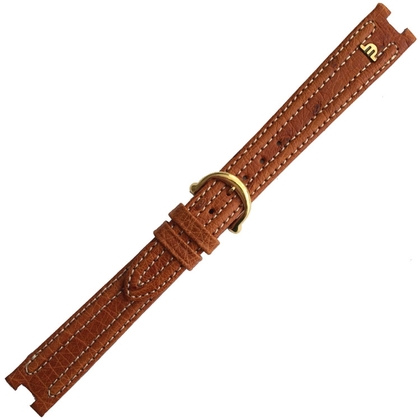 Maurice Lacroix Calypso Watch Strap Ostrich Cognac