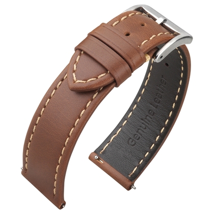 Calf Skin Watch Strap Brown