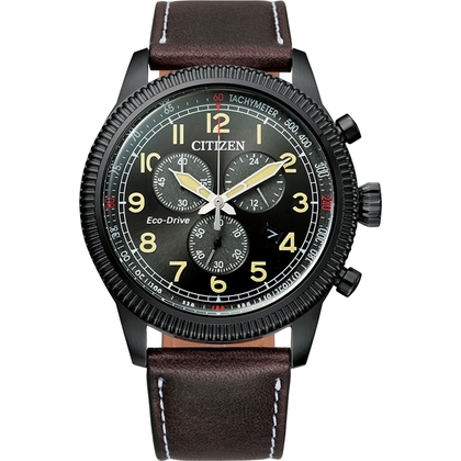 Citizen Eco-Drive Chronograph AT2465-18E Watch Strap 22mm