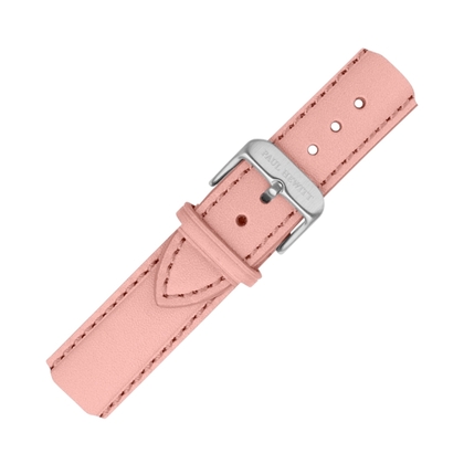 Paul Hewitt Leather Watch Strap Pink with Steel Buckle 20mm