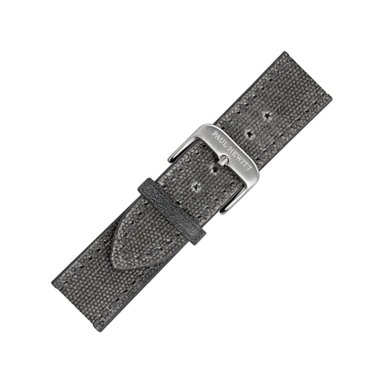 Paul Hewitt Canvas Watch Strap Gray with Steel Buckle 20mm