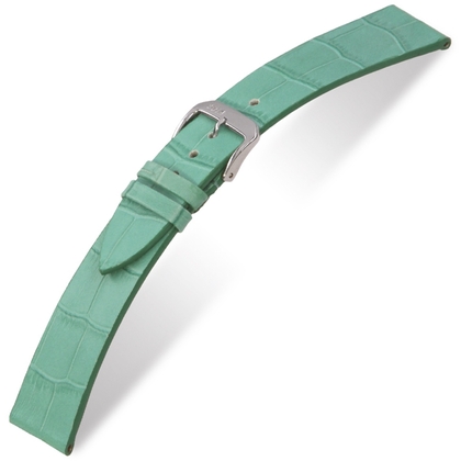 Happel Charleston Alligatorgrain Watch Strap Turquoise