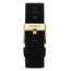 Infinum Firmitudo Watch Strap Suede Black Gold Buckle 22mm
