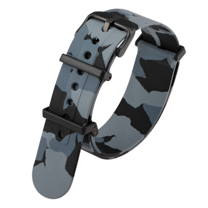 Luminox 0320 0330 Leatherback Sea Turtle Giant NATO Strap Camo Rubber 22mm - FPX.2203.20B.K