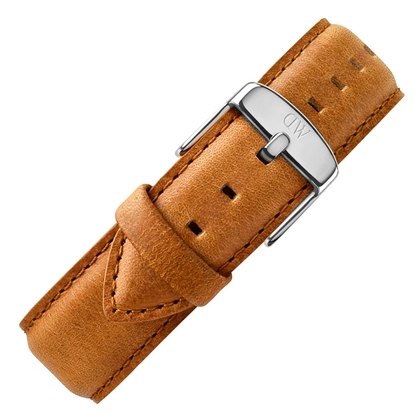 Hirsch Duke Watch Band Alligatorgrain Dark Brown