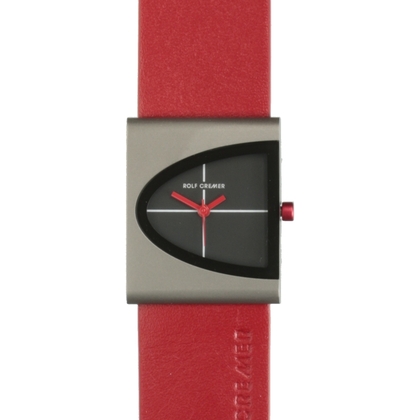 Rolf Cremer Arch 505301 Watch Strap Red Leather 24mm