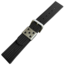 Waffle Strap Rubber Watch Strap Black