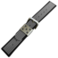 Waffle Strap Rubber Watch Strap Black Gray