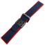 Waffle Strap Rubber Watch Strap Red Blue