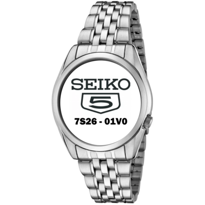 Seiko 5 Watch Strap 7S26-01V0 Type 1 Stainless Steel 18mm