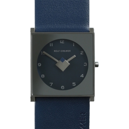 Rolf Cremer Cube 506003 Watch Strap Blue Leather 32mm