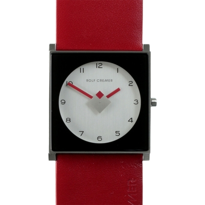 Rolf Cremer Rolf Cremer Cube 506007 Watch Strap Red Leather 32mm