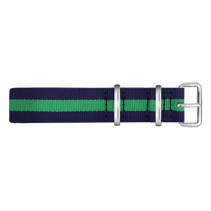 Paul Hewitt NATO Watch Strap Navyblue Green with Steel Buckle 20mm