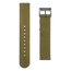 Khaki Canvas Like NATO Nylon Two Piece Strap