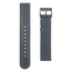 Gray Canvas Like NATO Nylon Two Piece Strap