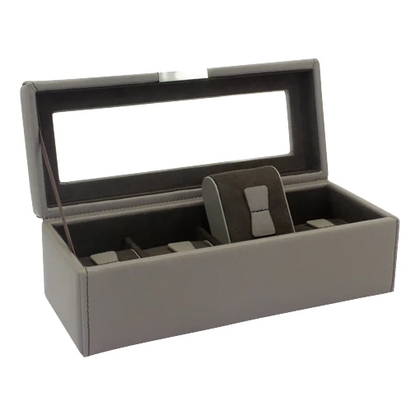 Friederich23 Watch Box "Bond" for 4 Watches with Window Slate