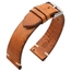 Hirsch Bagnore Artisan Watch Band Vintage Leather Golden Brown