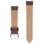 Buffalo Calf Skin Watch Strap Brown