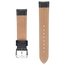 Buffalo Calf Skin Watch Strap Black