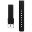 Silicone Rubber Watch Strap Black