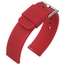 Silicone Rubber Watch Strap Dark Red