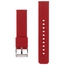 Silicone Rubber Watch Strap Dark Red